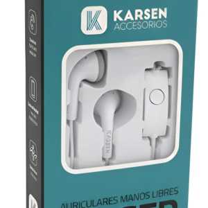 Auricular Karsen Manos Libres Jagger Blanco