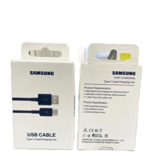CABLE SAMSUNG USB A TIPO C BLANCO O NEGRO