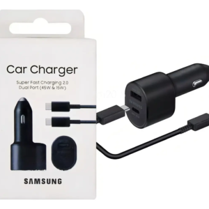 CARGADOR AUTO SAMSUNG TIPO C DOBLE ENTRADA