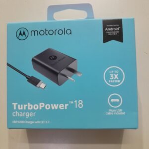 CARGADOR TIPO C MOTOROLA 18W CON CABLE