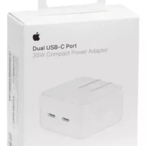 CARGADOR TIPO APPLE 35W DOBLE PUERTO TYPE C
