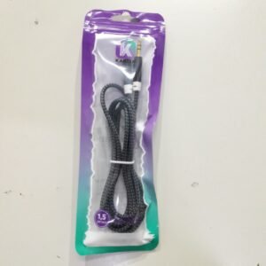 Cable Auxiliar Karsen 3,5 AV 3515 Negro