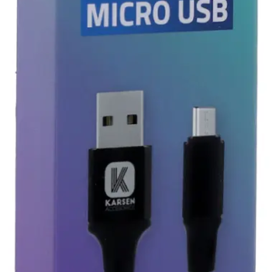 Cable Datos Karsen C-203 1M V8 Negro
