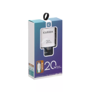 Cargador 220V Karsen lightning Iphone 20W USB + Ti