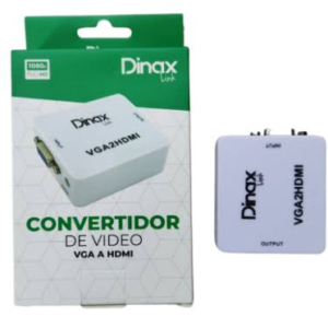 Convertidor de video Dinax VGA a HDMI