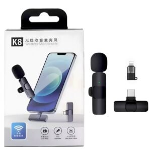 Microfono Corbatero Inalambrico Recargable Para Ip