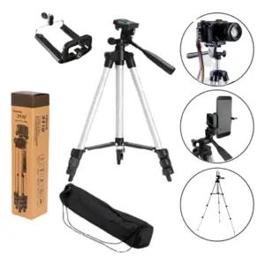 Tripode Para Camaras Y Celulares Tf 3110 Extensibl