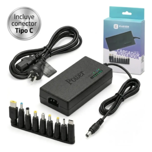 CARGADOR NOTEBOOK UNIVERSAL CON TIPO C KARSEN CAR-