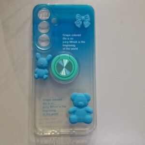 FUNDA ANILLO OSITOS SAM A35 CELESTE