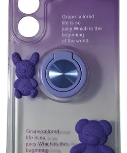 FUNDA ANILLO OSITOS SAM A36 LILA