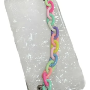 FUNDA CADENA BRILLOS BLANCO SAM A10