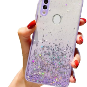 FUNDA BRILLO LILA SAM A10S