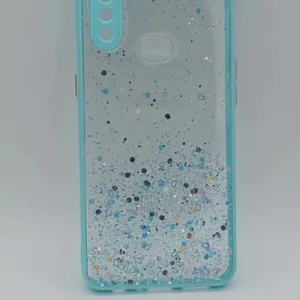 FUNDA BRILLO TURQUESA SAM A10S