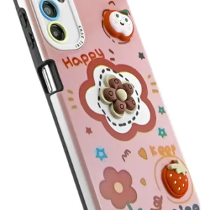 FUNDA SOFT CHARM FRUTILLA MOTO E13