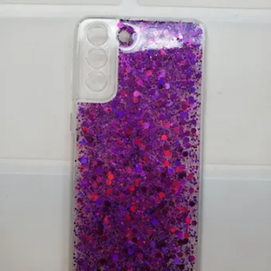 FUNDA TPU BRILLOS SAMSUNG A05S LILA
