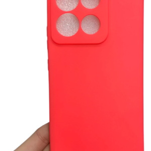 FUNDA SILICONA SAMSUNG A71 ROJO
