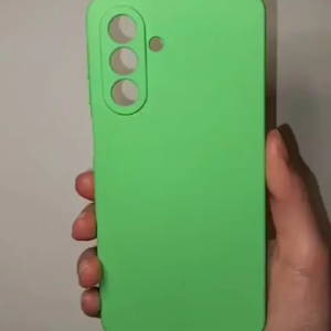 FUNDA SILICONA SAMSUNG A12 VERDE CLARO