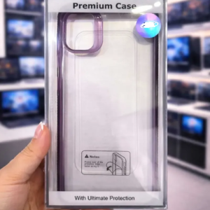 FUNDA TRANSP. PREMIUM LILA MOTO G05 / E15