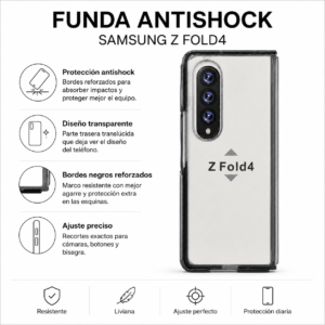 FUNDA TRANSPARENTE SAM Z FOLD 6