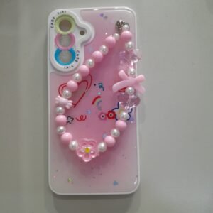 FUNDA STRAP PERLA SAM A26 ROSA