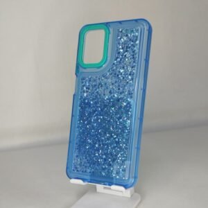 FUNDA BRILLOS SAM A07 AZUL