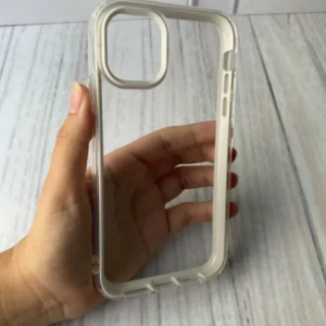 FUNDA 360 TRANSP. BORDE BLANCO IPH 15
