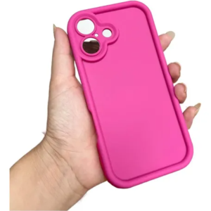FUNDA TPU BORDE RELIEVE FUCSIA XIAOMI 15C