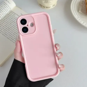 FUNDA TPU SILICONA RELIEVE ROSA IPH 12