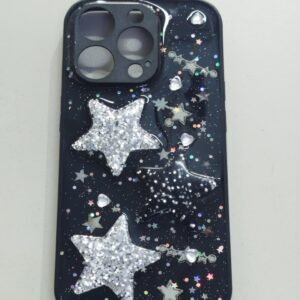 FUNDA BRILLOS ESTRELLAS IPH 14 PRO