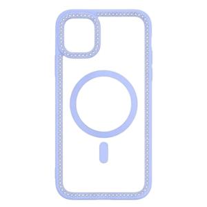 FUNDA BRILLO MAGSAFE LILA IPH 12 / 12 PRO