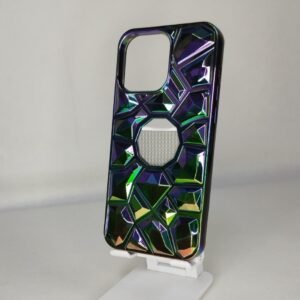 FUNDA HOLO TORNASOL VERDE IPH 15 PRO MAX