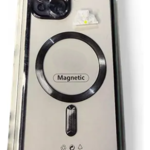 FUNDA MAGSAFE METAL NEGRO IPH 13