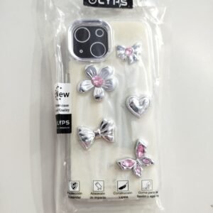 FUNDA EPOXI APLIQUES CHARM IPH 15