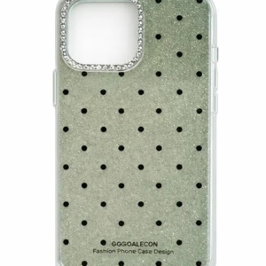 FUNDA STRASS DOT VERDE IPH 15 PRO MAX