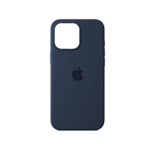 FUNDA SILICONE CASE AZUL IPH 15 PRO MAX