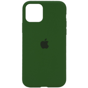 FUNDA SILICONE CASE VERD OLIVA IPH 16 PRO