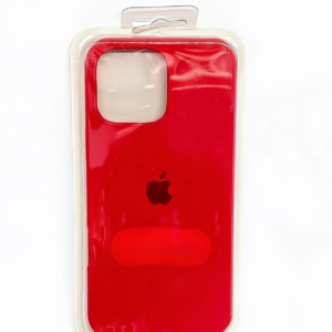 FUNDA SILICONE CASE ROJO IPH 12 / 12 PRO