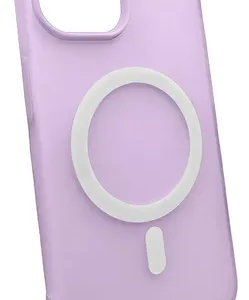 FUNDA SOFT MAGSAFE LILA IPH 11