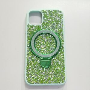 FUNDA BRILLO SOPORTE VERDE IPH 11