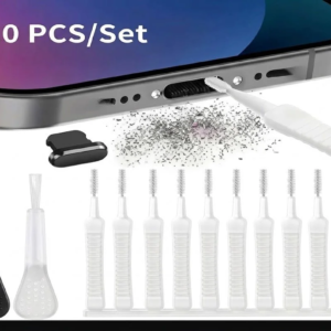LIMPIADOR PIN DE CARGA LIGHTNING PACK X10